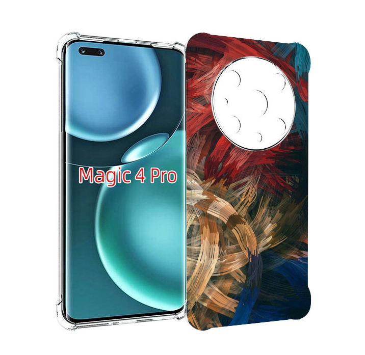 

Чехол MyPads раскрашенная медь для Honor Magic4 Pro, Прозрачный, Tocco