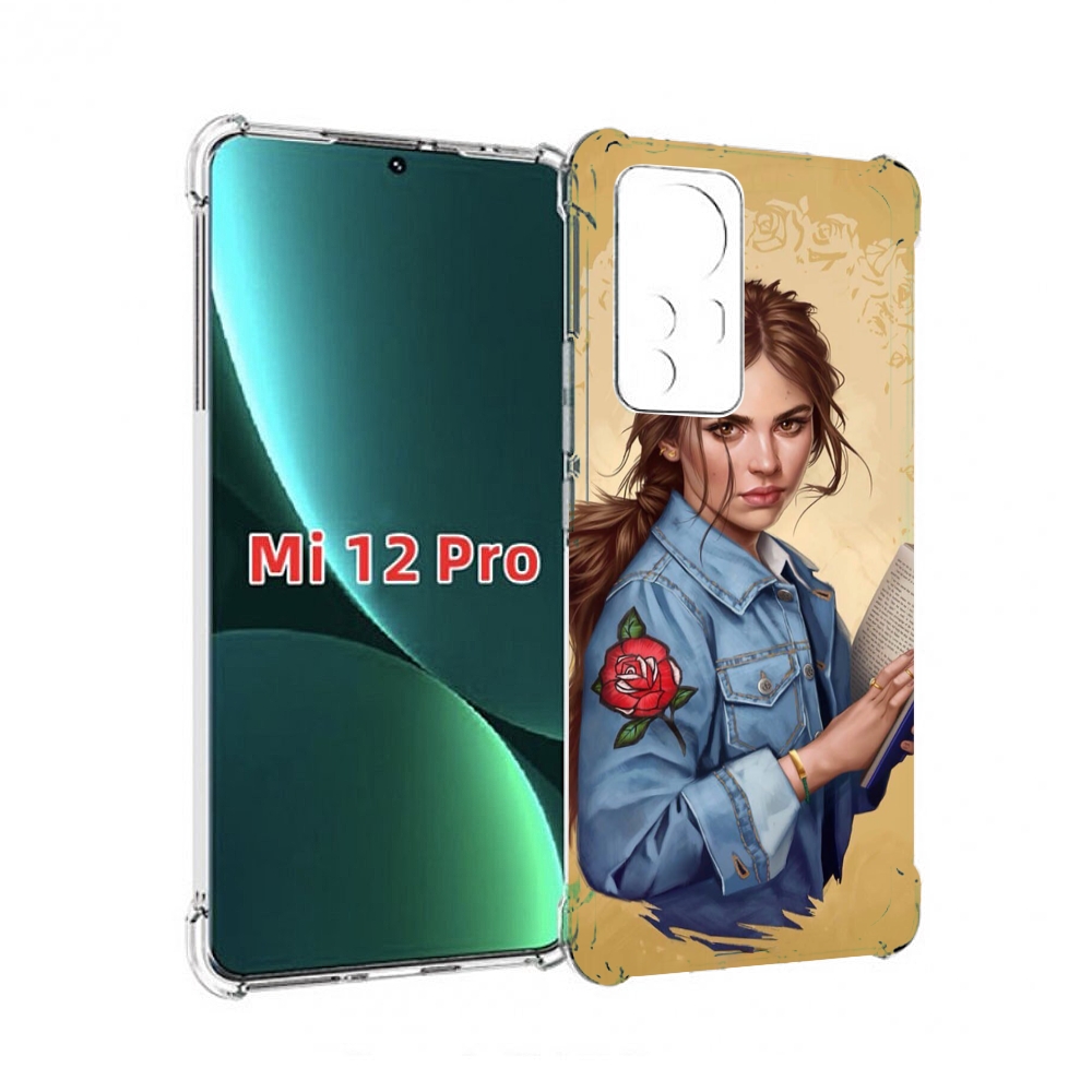 

Чехол MyPads девушка-в-бежевом-фоне для Xiaomi 12S Pro, Прозрачный, Tocco