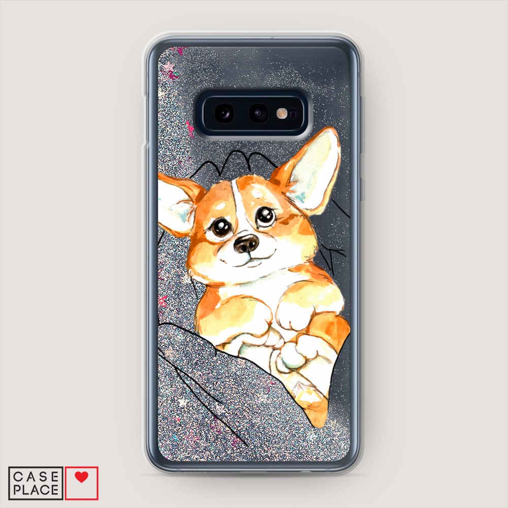 

Чехол Awog на Samsung Galaxy S10E "Корги в ладошках", Разноцветный, 27291-1