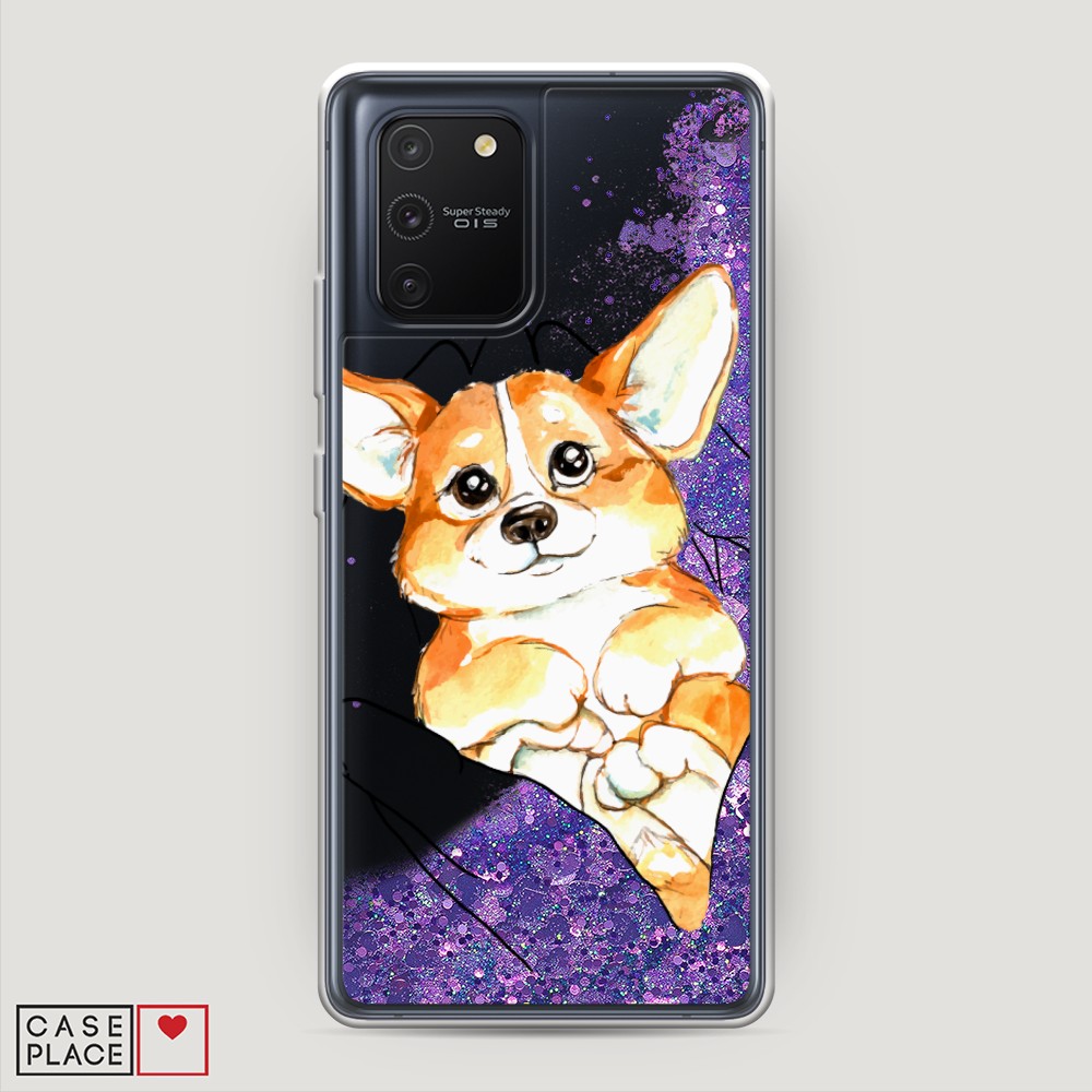 

Чехол Awog на Samsung Galaxy S10 Lite / Самсунг S10 Lite "Корги в ладошках", Разноцветный, 210092-1
