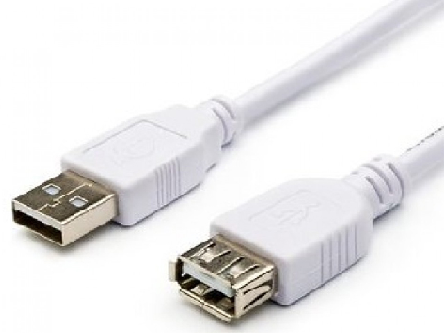 

Аксессуар ATcom USB AM-AF 80cm White АТ3687, АТ3687