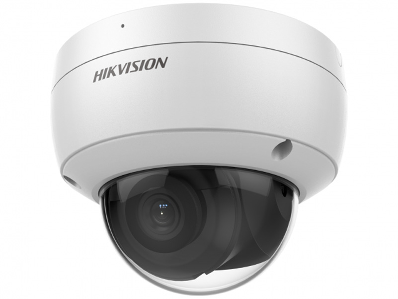 фото Ip камера hikvision 4mp dome ds-2cd2143g2-iu 4mm, белый