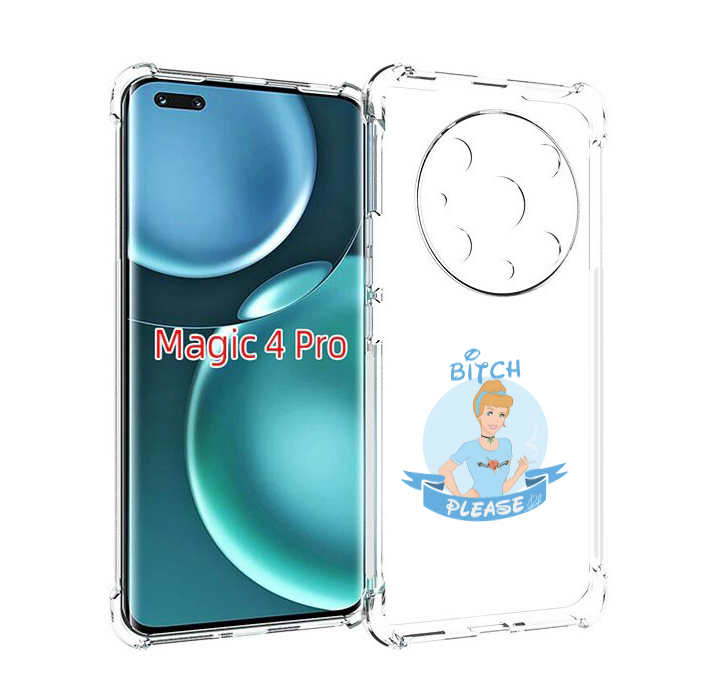 

Чехол MyPads принцесса-эльза женский для Honor Magic4 Pro, Прозрачный, Tocco