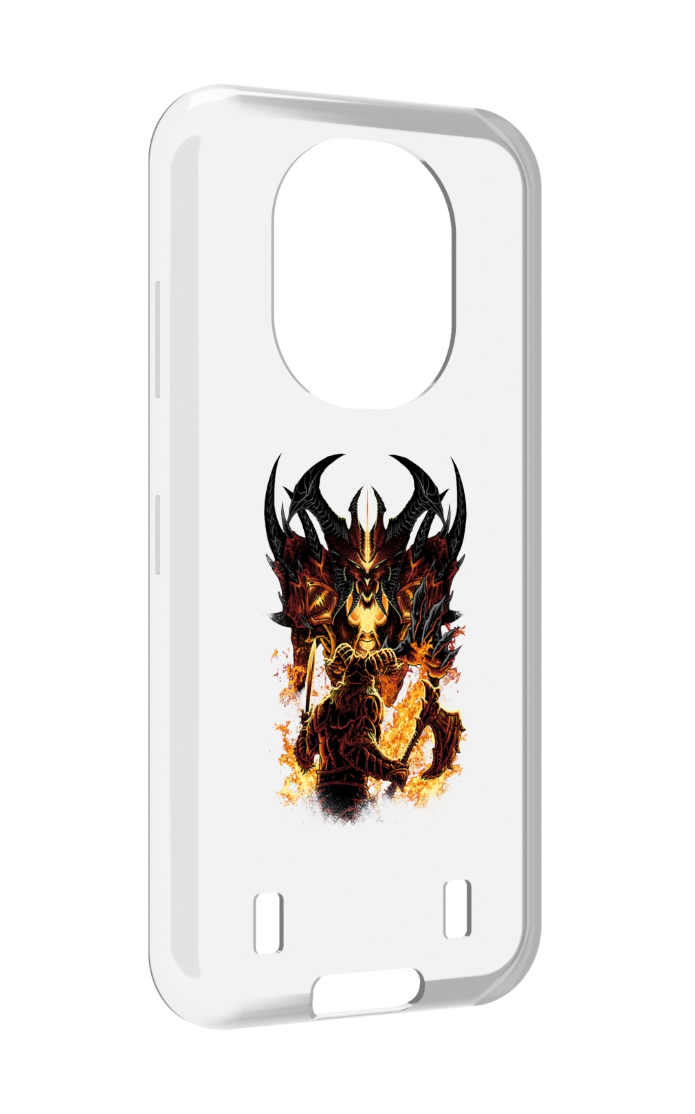 

Чехол MyPads демон shadow fiend для Oukitel WP16, Прозрачный, Tocco