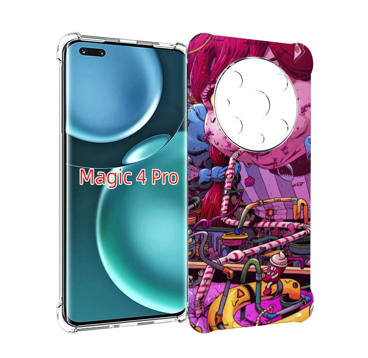 

Чехол MyPads прикольная сладкая картинка для Honor Magic4 Pro, Прозрачный, Tocco
