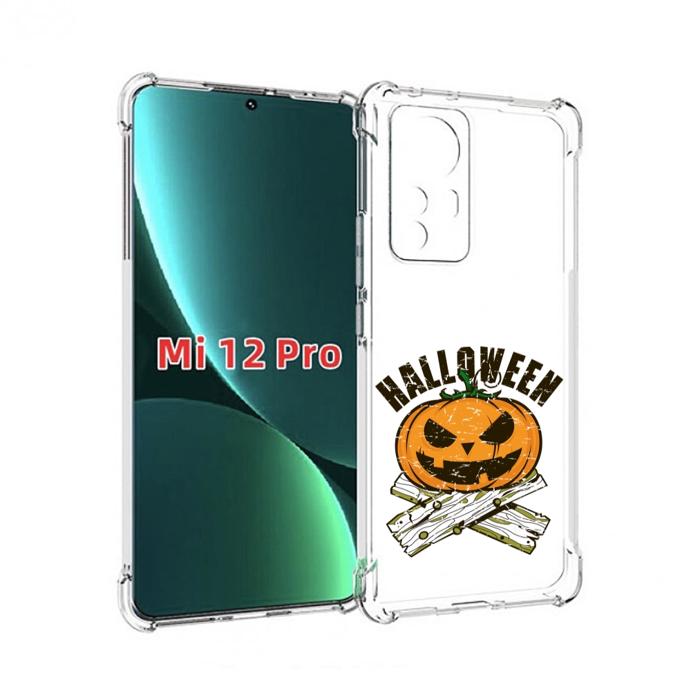 

Чехол MyPads Хэллоуин доски тыква для Xiaomi 12S Pro, Прозрачный, Tocco