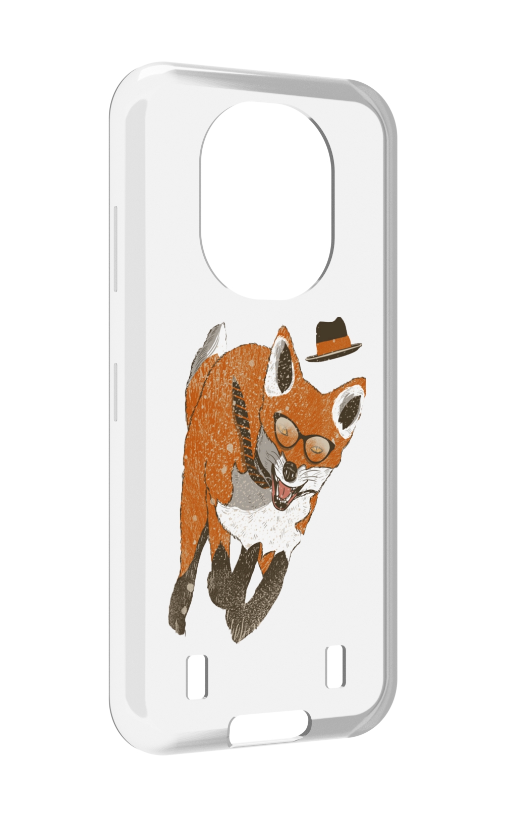 

Чехол MyPads шустрый лис для Oukitel WP16, Прозрачный, Tocco