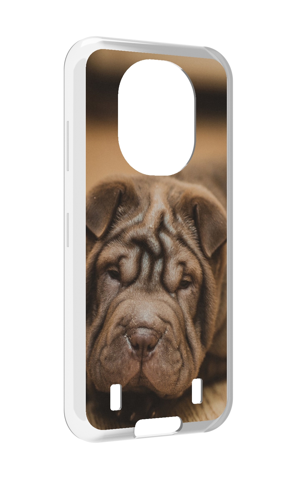 

Чехол MyPads шарпеи для Oukitel WP16, Прозрачный, Tocco