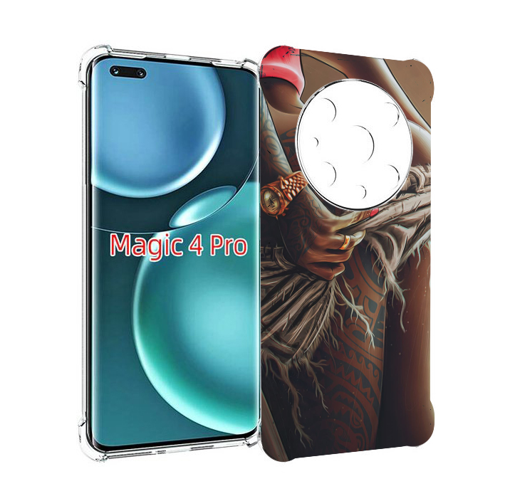 

Чехол MyPads полуголая девушка фотография женский для Honor Magic4 Pro, Прозрачный, Tocco
