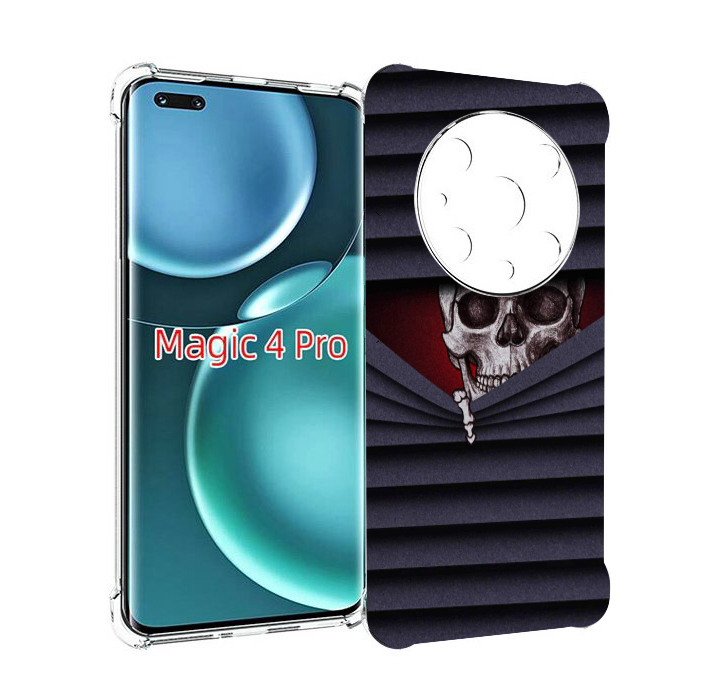 

Чехол MyPads подглядываю для Honor Magic4 Pro, Прозрачный, Tocco
