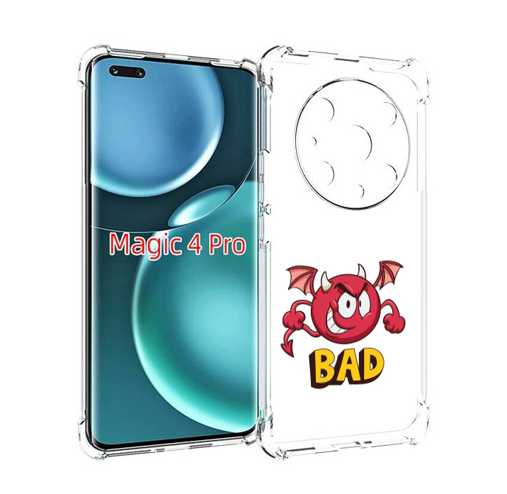 

Чехол MyPads плохой для Honor Magic4 Pro, Прозрачный, Tocco