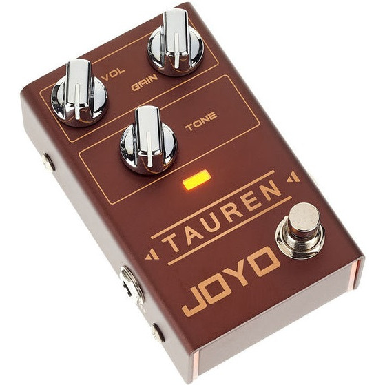 

Гитарная педаль эффектов/ примочка Joyo R-01-TAUREN-OVERDRIVE, Коричневый, R-01-TAUREN-OVERDRIVE
