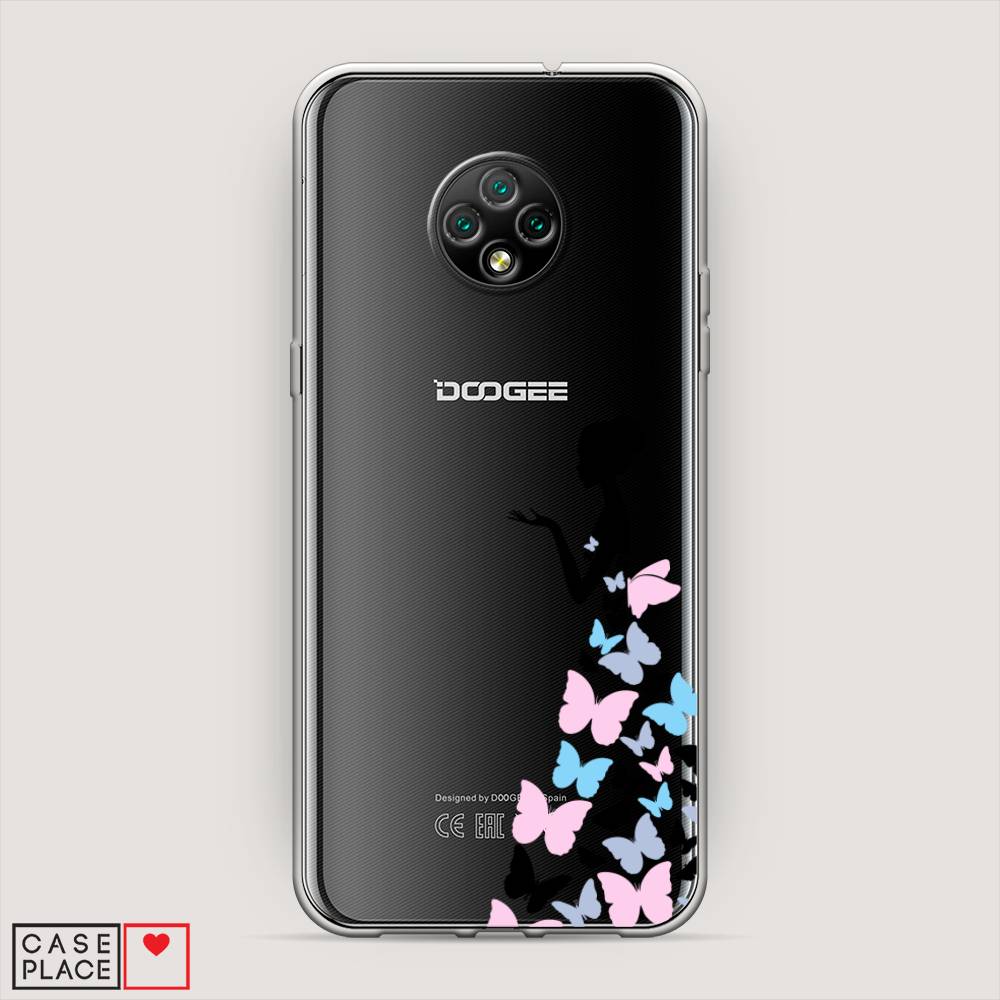 

Чехол Awog на Doogee X95 / Дуги X95 "Платье из бабочек", Разноцветный, 220850-1