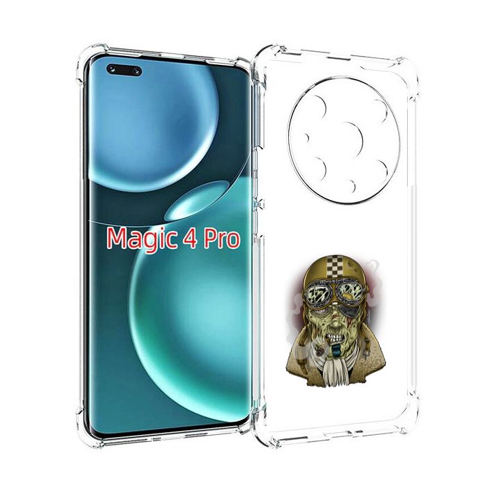 

Чехол MyPads военный зомби для Honor Magic4 Pro, Прозрачный, Tocco