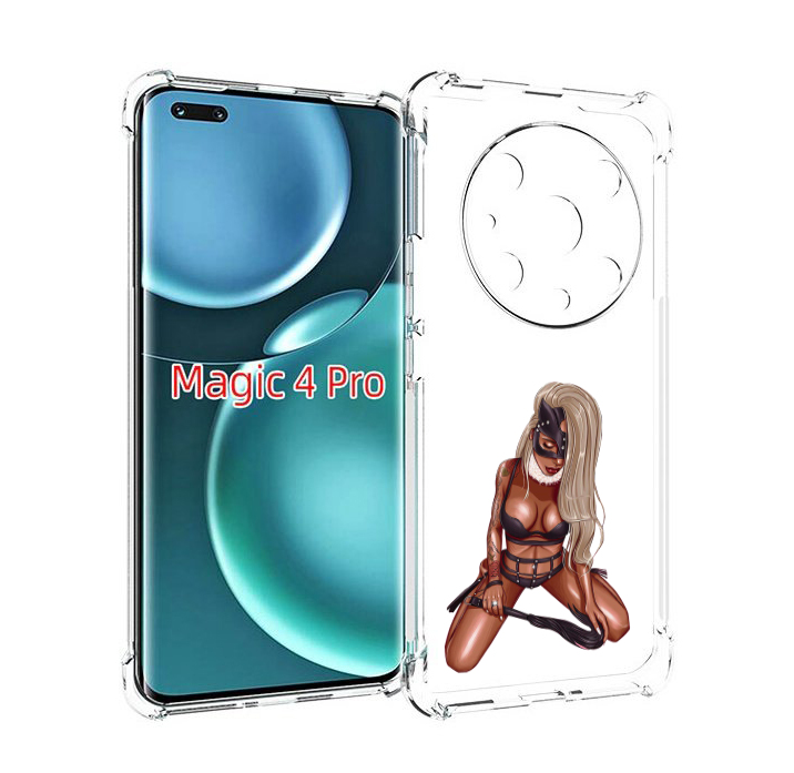 

Чехол MyPads плохая-девушка женский для Honor Magic4 Pro, Прозрачный, Tocco