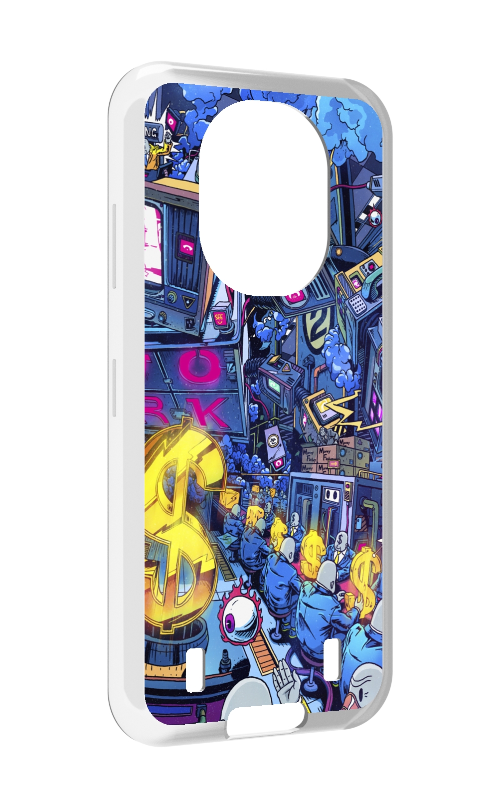 

Чехол MyPads футуристичная картинка для Oukitel WP16, Прозрачный, Tocco