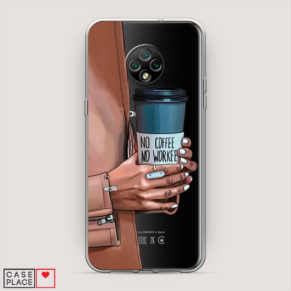 

Чехол Awog на Doogee X95 / Дуги X95 "No coffee", Разноцветный, 220850-7