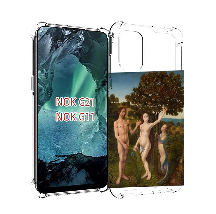 

Чехол Mypads Грехопадение Для Nokia G11/G21, Прозрачный, Tocco