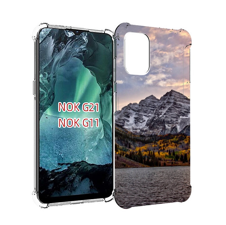 

Чехол Mypads Горы-Колорадо Для Nokia G11/G21, Прозрачный, Tocco