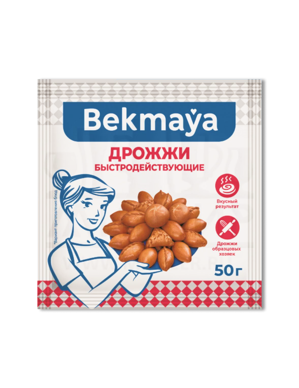 

Дрожжи сухие Bekmaya, 50 г х 5 шт