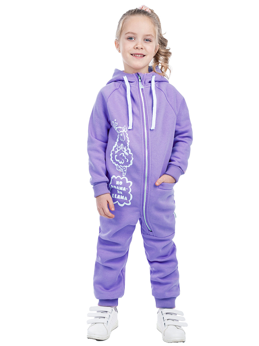 

Комбинезон детский NIKASTYLE 8т10423, лавандовый, 92, 8т10423