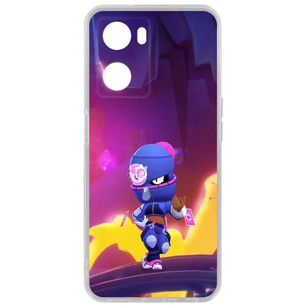 

Чехол Brawl Stars-Ниндзя Тара для Oppo A57s, Прозрачный