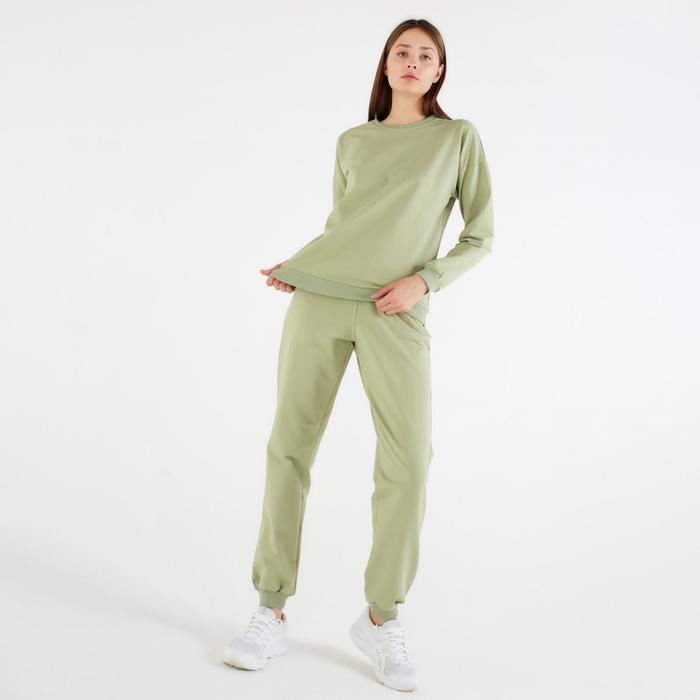 

Костюм женский MINAKU Casual зеленый 42 RU, Casual