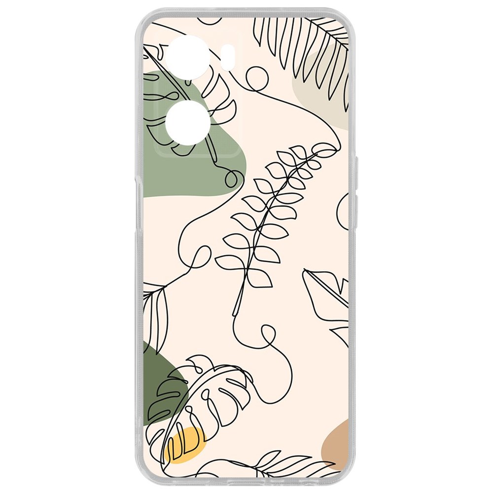 

Чехол Линия весны для Oppo A57s, Прозрачный