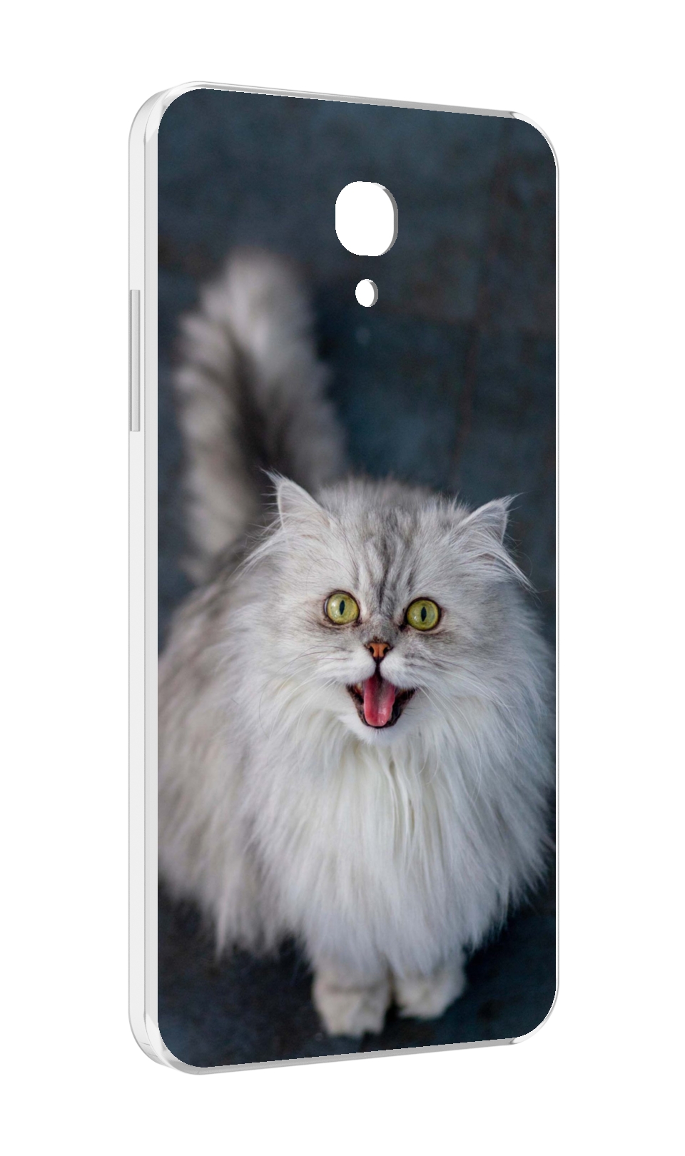 Чехол MyPads порода кошки британская длинная для Lenovo Vibe P2 5.5 (P2a42)