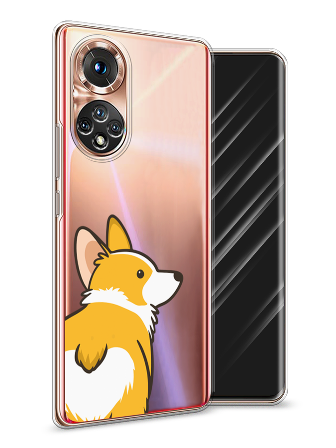 

Чехол Awog на Honor 50 "Корги следуй за мной", Желтый;бежевый;белый, 6105450-2