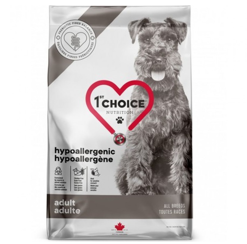 фото Сухой корм для собак 1st choice gf hypoallergenic с уткой 340 г