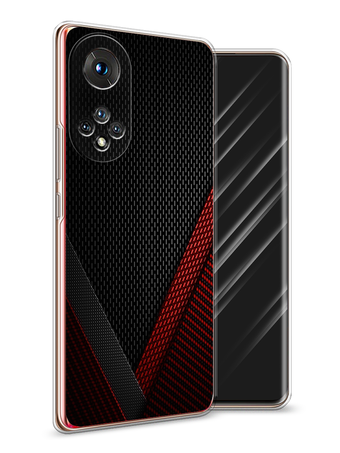 

Чехол Awog на Honor 50 "Красный карбон", Черный;красный, 6105450-3