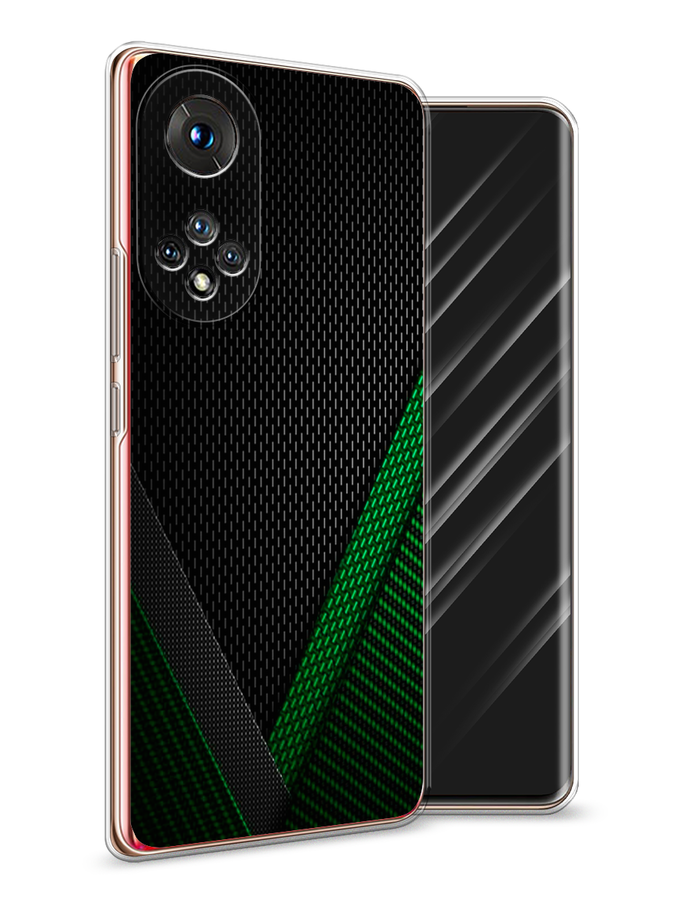 

Чехол Awog на Honor 50 "Зеленый карбон", Черный;зеленый, 6105450-3