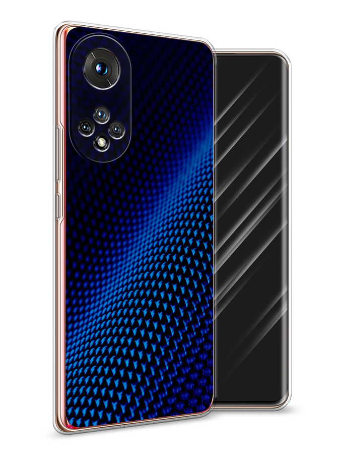 

Чехол Awog на Honor 50 "Синий карбон", Черный;синий, 6105450-3