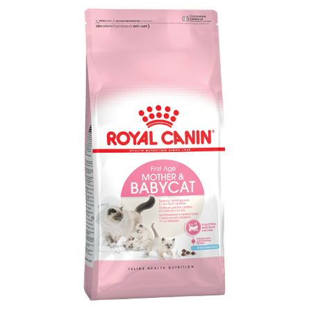 Сухой корм для котят 1 - 4 месяцев и беременных кошек Royal Canin Mother and Babycat 400 г