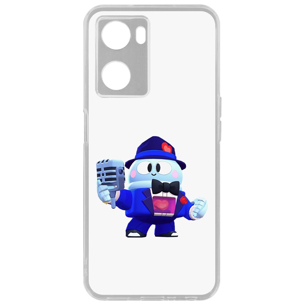 

Чехол Brawl Stars-Стильный Лу для Oppo A57s, Прозрачный