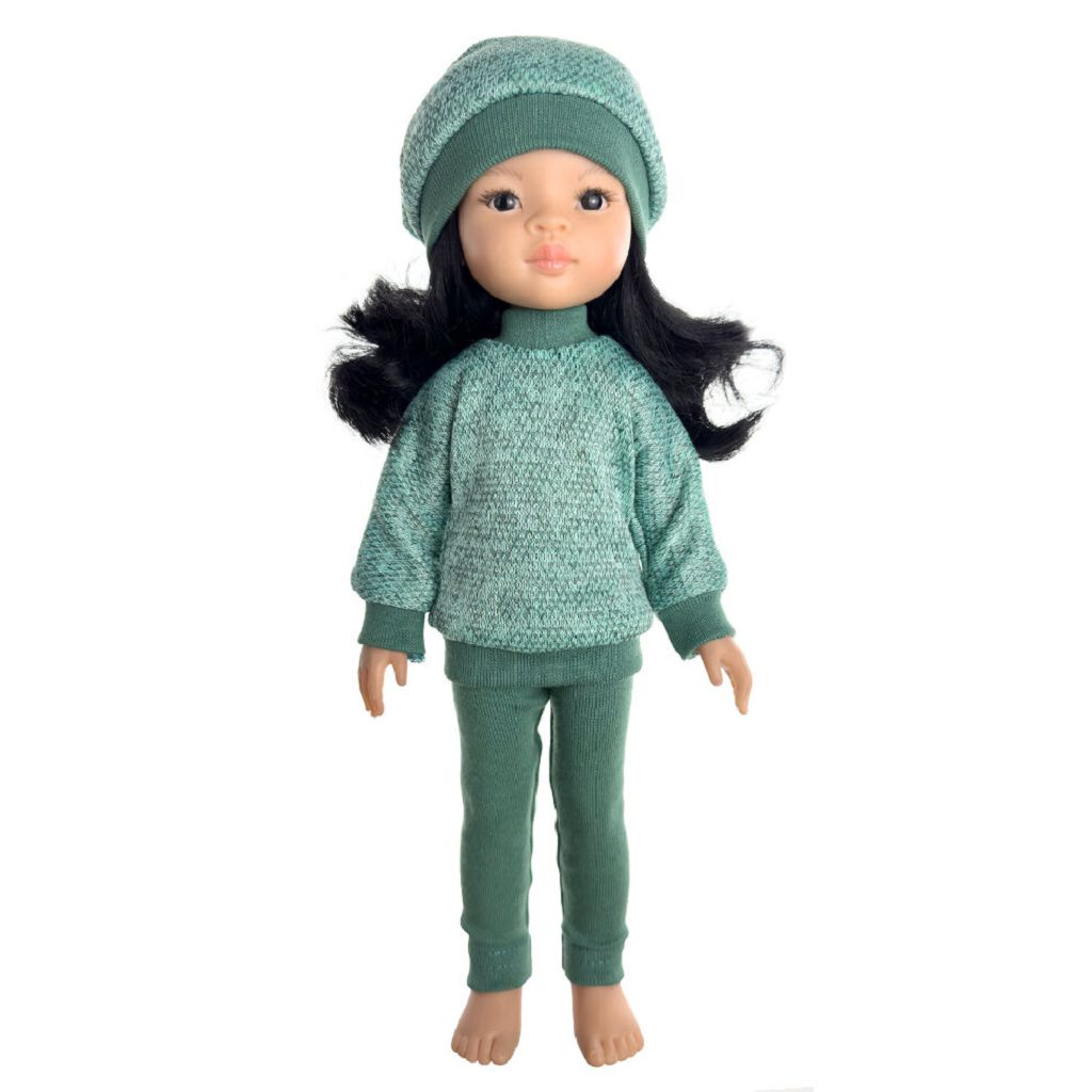 Туника, лосины и шапка для кукол Paola Reina 32см 953