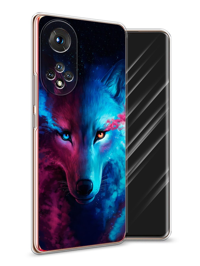 

Чехол Awog на Honor 50 "Волшебный волк", Черный;серый, 6105450-1