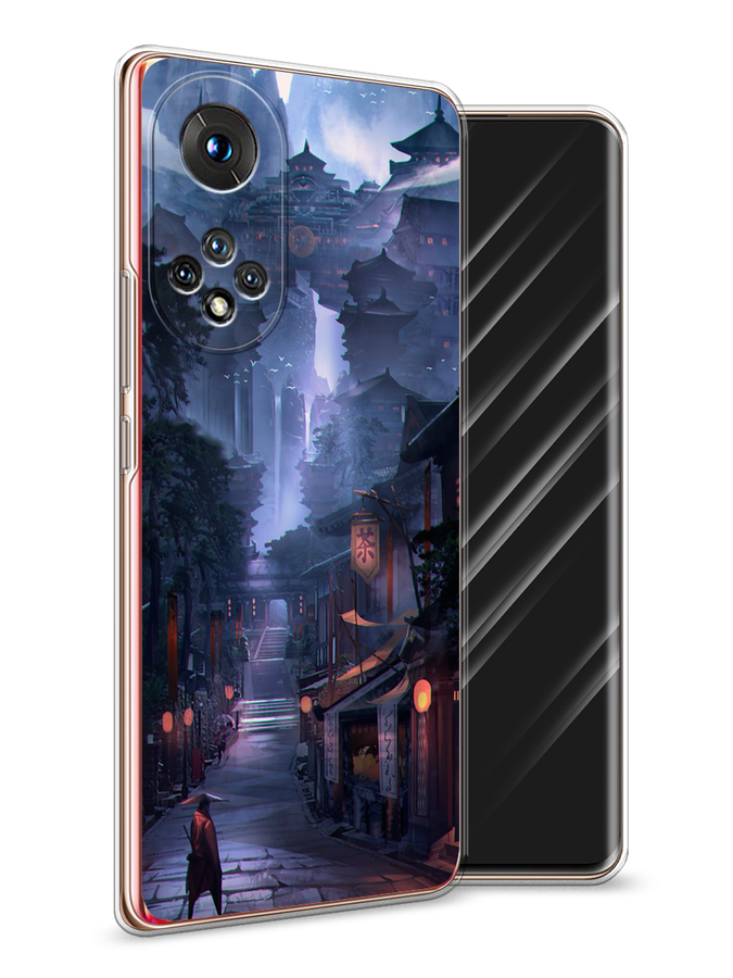 

Чехол Awog на Honor 50 "Одинокий самурай", Синий;черный;коричневый, 6105450-10