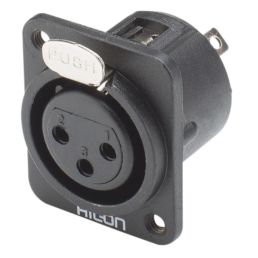 

Терминал XLR (Мама) HIC-ON HI-X3DF-G-M3, HI-X3DF-G-M3