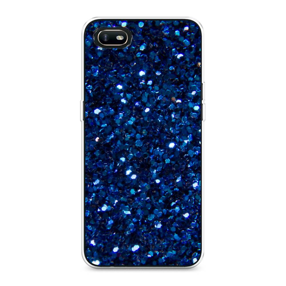 

Чехол Awog "Синие блестки рисунок" для Oppo A1k