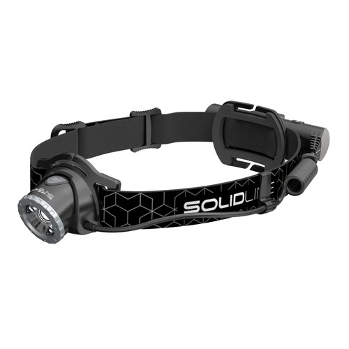 фото Налобный фонарь led lenser solidline sh6r, черный / серый [502206]