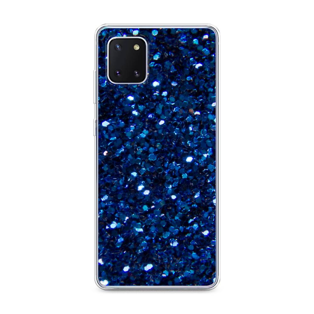 

Чехол Awog "Синие блестки рисунок" для Samsung Galaxy Note 10 Lite