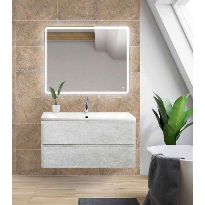 фото База под раковину belbagno albano rovere nature grigio albano-900-2c-so-rng