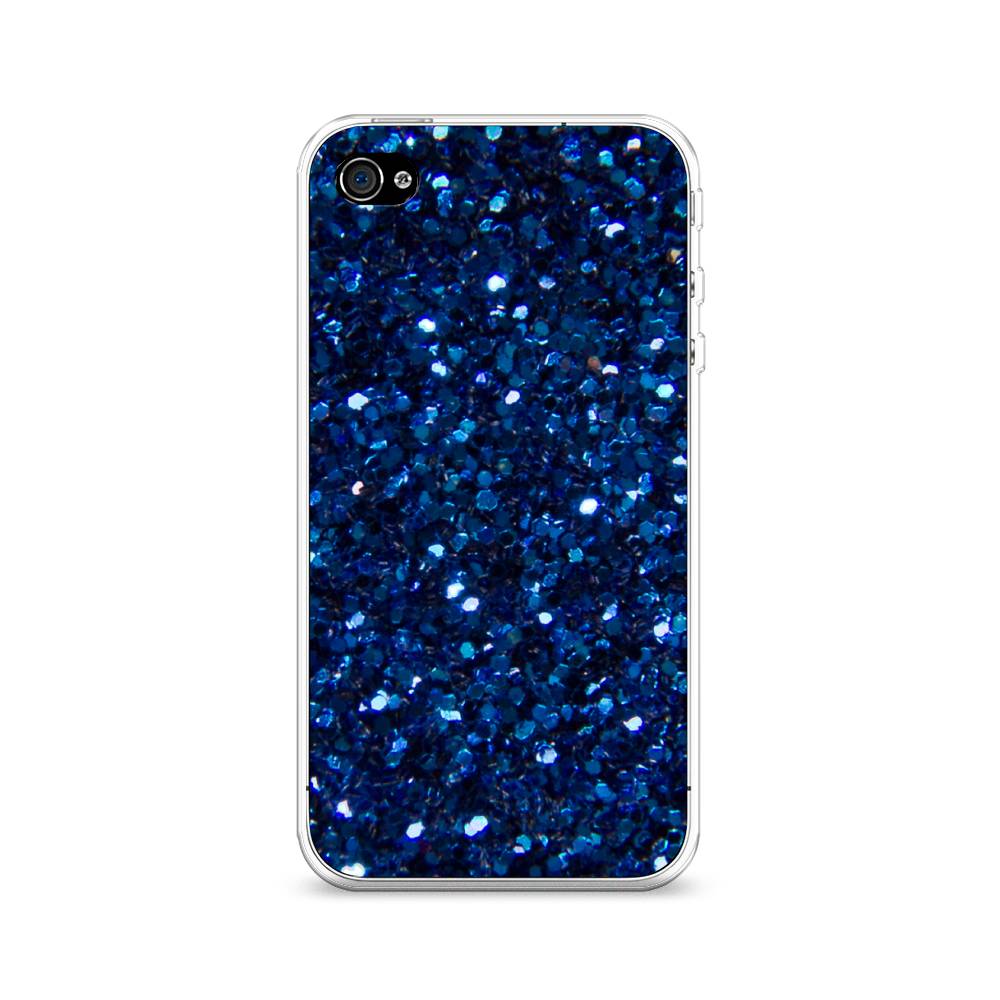 

Чехол Awog "Синие блестки рисунок" для Apple iPhone 4/4S, 10150-3