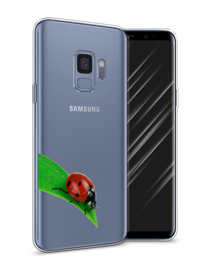 

Чехол Awog на Samsung Galaxy S9 "На счастье", Белый;красный;зеленый, 25750-1