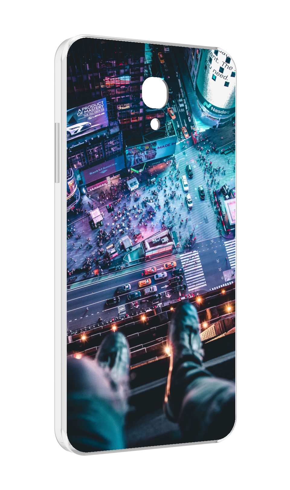 

Чехол MyPads парень на крыше для Lenovo Vibe P2 5.5 (P2a42), Прозрачный, Tocco