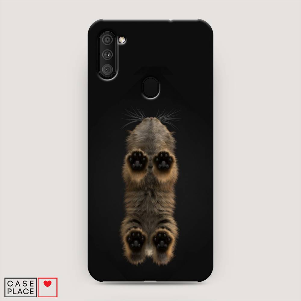 

Пластиковый чехол "Кошачьи лапки" на Samsung Galaxy M11, 2100620-1