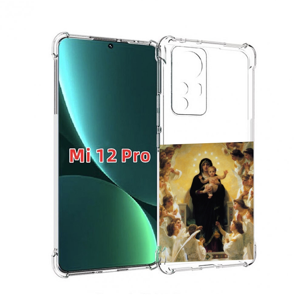 

Чехол MyPads дева-мария для Xiaomi 12S Pro, Прозрачный, Tocco
