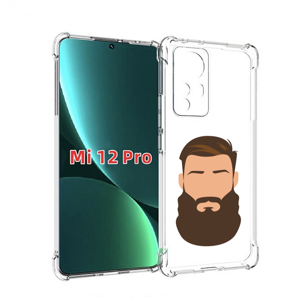

Чехол MyPads густая-борода для Xiaomi 12S Pro, Прозрачный, Tocco